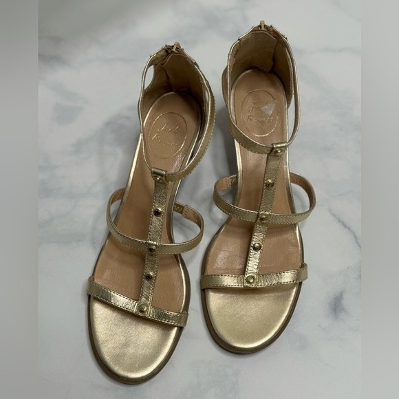 Jack Rogers Julia Block Heel Sandal – Platinum – Size 10 - Picture 9 of 11